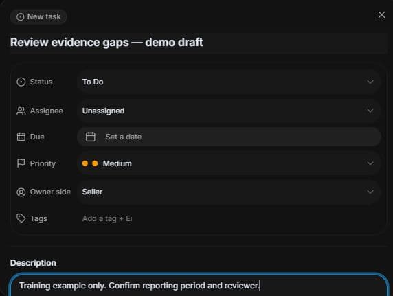 4. Plan the next evidence task