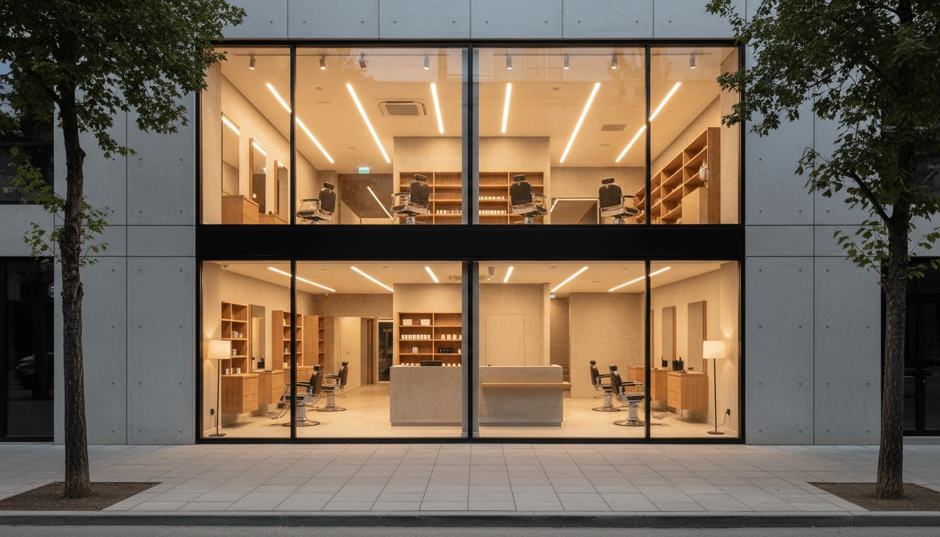 Profitable Men's Salon in Dubai — 5 Chairs, Strong Walk-In Trade