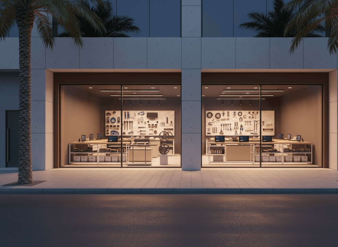 Turnkey Auto Accessories & Customization Shop in Dubai