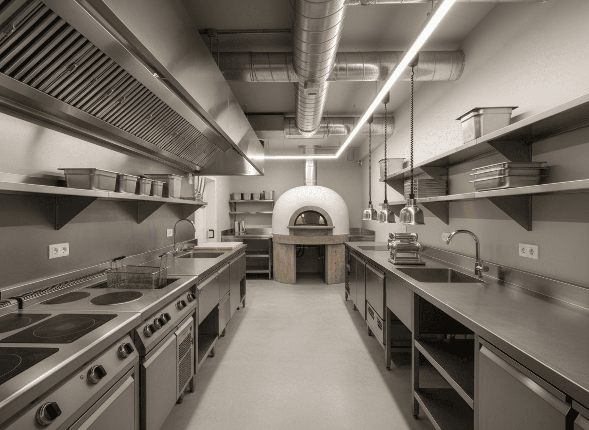 Turnkey Italian Cloud Kitchen in Business Bay, Dubai