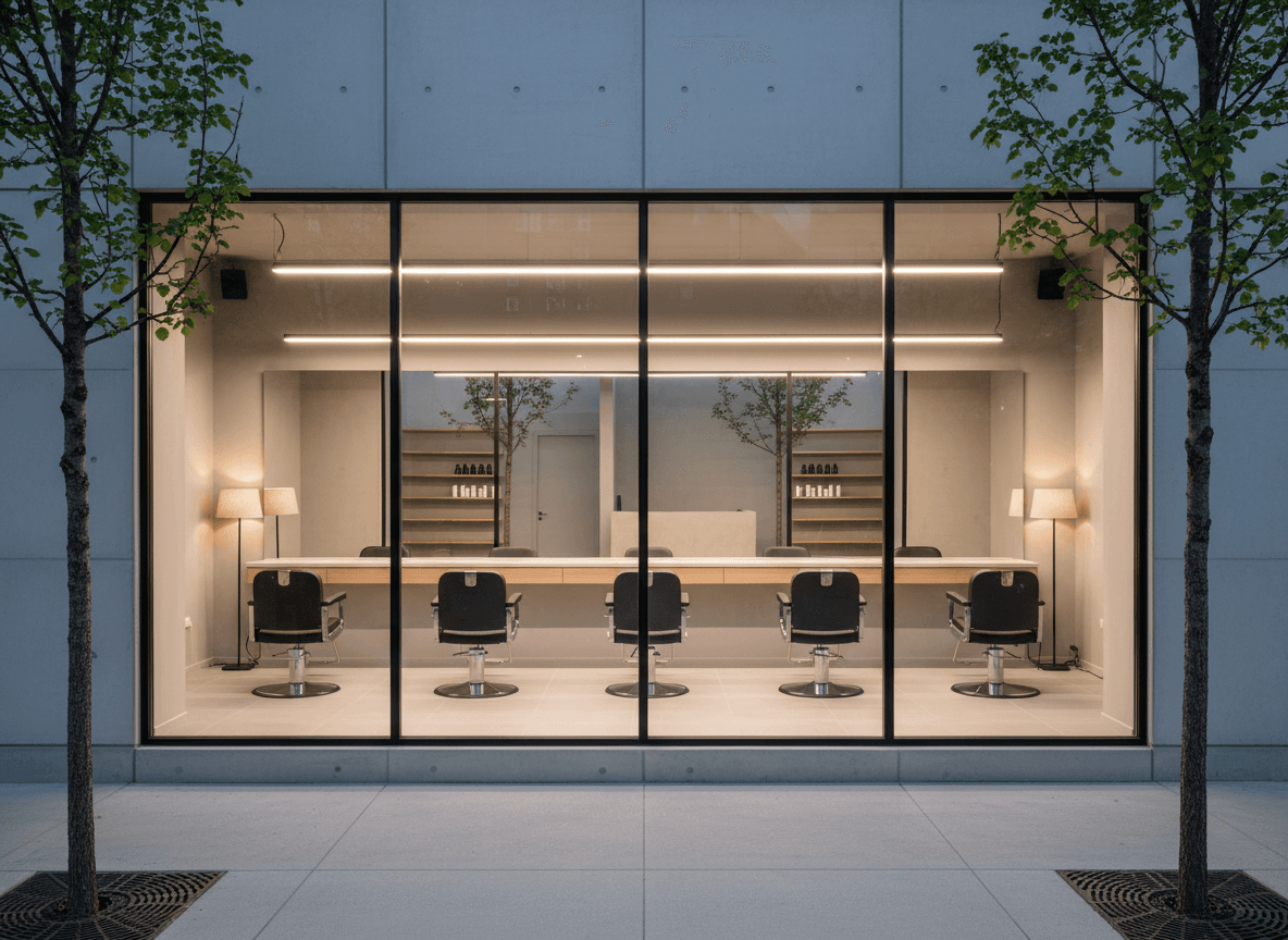 Profitable Men's Salon in Dubai — 5 Chairs, Strong Walk-In Trade