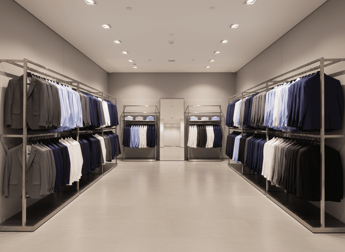 Men's Apparel & Footwear Retail Shop in Dubai