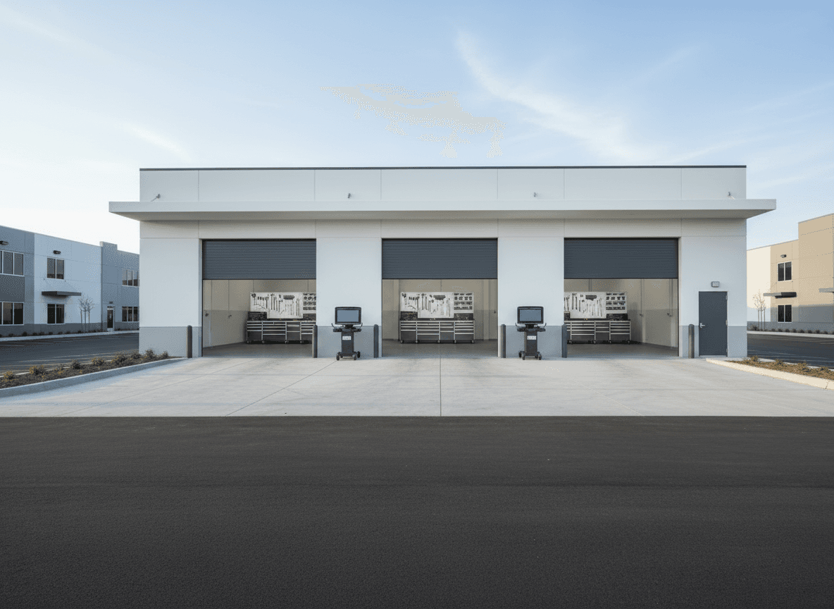 Turnkey Auto Repair Garage in Dubai — AED 400K, 4 Staff