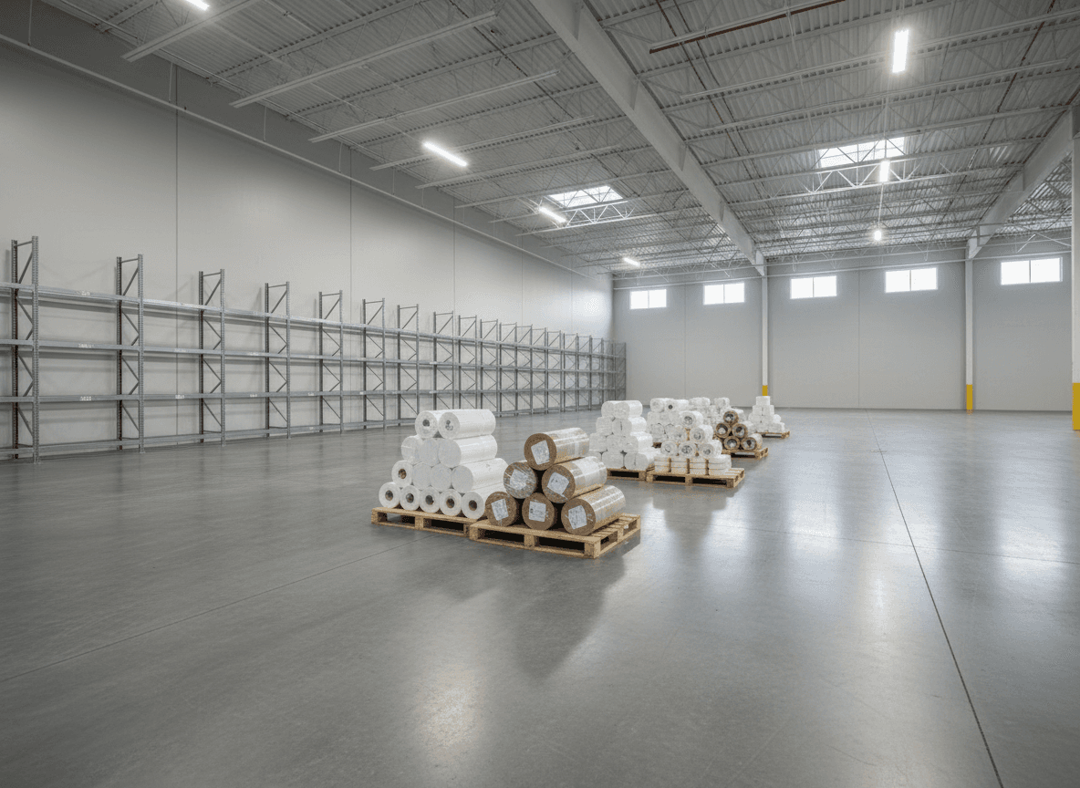Established industrial packaging manufacturer in Sharjah for sale — films, tapes & protective wrapping
