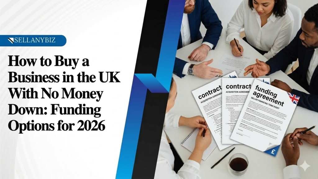 buy a business UK no money down