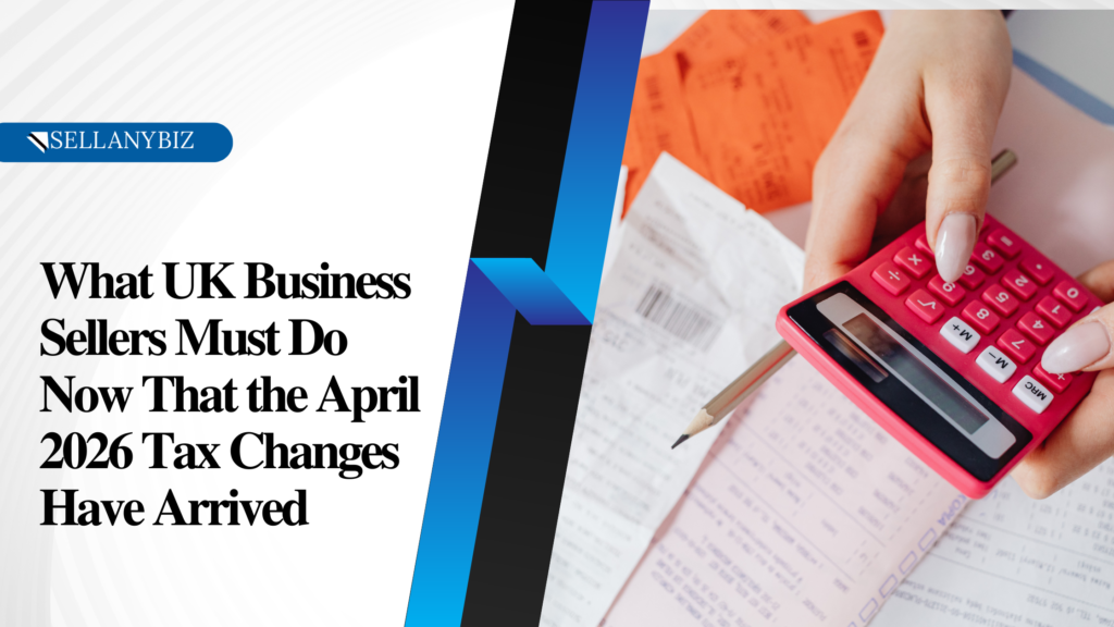 UK business sale tax 2026